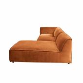 modern letisztult design butor kanape karpitozott alacsony puha szovet lounge narancs nappali.jpg